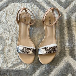 Justfab Kani dress sandals